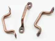 Dollhouse Miniatures 1:12 Scale Window Handle Pulls, 6/Pk, Oil Rubbed #CLA05545