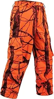 GUGULUZA Hunting Pants for Men, Silent Hunting Pants with Fleece Lining, Water Resistant Camo Clothes for Deer Hunting