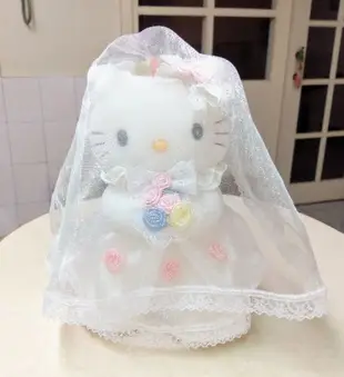 Hello Kitty 娃娃 玩偶 結婚 婚禮 對偶 限量 珍藏 個人收藏品出清