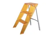 MIUZ Acrylic Step Ladder Folding Step Stools Step Ladder | Replica Kartell Upper Step Ladder