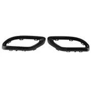 For Mercedes Benz Gloss Black Exhaust Tip Covers for A B C E GLC CLS Class W177 W247 W205 W213 X253 C257