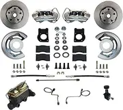 LEED BRAKES FC0002-405 Manual Disc Brake Conversion 67-69 Ford - 4 Piston