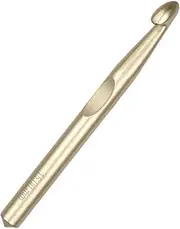 QLRFFLJOY Large Size Crochet Hook 15mm Crochet Hook Long Crochet Needle Metal Crochet Hooks DIY Yarn Weaving Tools for Knitting Blankets, Carpets and Shawl (15.0 mm)