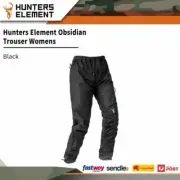 Hunters Element Obsidian Trouser Womens Waterproof Breathable - Black #obsidian