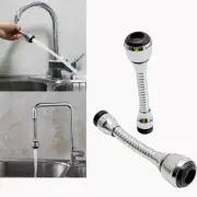 360 Degree Rotate Swivel Kitchen Faucet Splash Nozzle Aerator Tap Sprayer Long