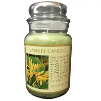 在飛比找Yahoo奇摩購物中心優惠-YANKEE CANDLE 香氛蠟燭 honeysuckle