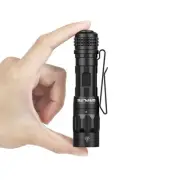 Small EDC Flashlight, 1100 High Lumens Rechargeable Pocket Light, Multi-Mode ...