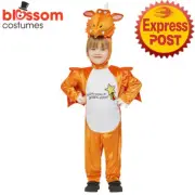 CK2744 Kids Zog Jumpsuit Costume Toddler Child Boys Julia Donaldson Book Week