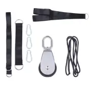 Fitness Kit Cable Handles Pull down Roller Exercise Equipment Rotary Tool