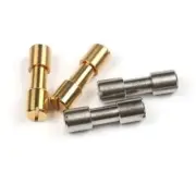 5 Pieces Knife Handle Screws Nuts Mosaic Pins Corby Bolts Brass Stainless Steel