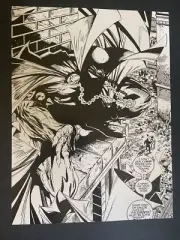 Spawn Interior B&W Image Comic Book Poster 8.5x11.5 Todd McFarlane