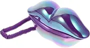 Retro Lip Phone Decor Charming Lip Shape Dial Home Decor for Flip Phone