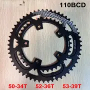 110 BCD Chainring 34T 36T 39T 50T 52T 53T Narrow Wide Star Road Crown 5 Bolts
