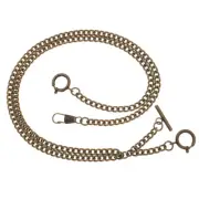 mens singlet Antique Pocket Watch Chain Fob Cross Body Bag Chain