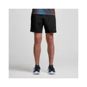 Saucony Men Outpace 5" Short Black L Apparel