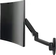 Ergotron – LX Single Monitor Arm, VESA Wall Mount – for Monitors Up to 34 Inches, 3.2 to 11.3 kg – Matte Black