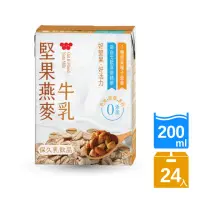 在飛比找momo購物網優惠-【味全】堅果燕麥牛乳200ml(24入/箱)