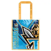Gold Coast Titans NRL Laminated Carry Bag Re-Usable Shopping Bag
