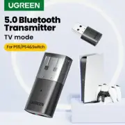 UGREEN USB Bluetooth 5.0 Transmitter Audio Wireless Adapter PS5 Nintendo Switch