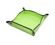 Gardening Mat Planting Succulent Green Plant Changing Pot Waterproof Flower Changing Soil Mat,Green,40*40Inch