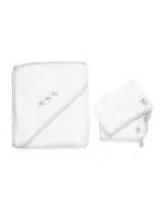 [Mamas & Papas] Baby Towelling Set 3 Pack in White