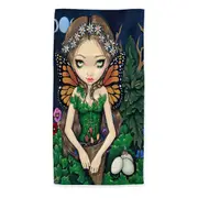 Fantasy Fairy World May Queen Spring and Summer Beach Towels Medium Large Extra Large