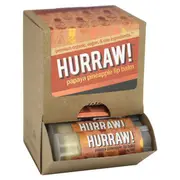 Hurraw! Lip Balm Papaya Pineapple 4.3g x 24 Counter Unit
