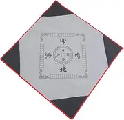 OATIPHO Chinese Style Mahjong Mat by Universal Mahjong Cushion Thick Quiet Game Table Cover Grey 1m x 1m Random