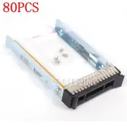80PCS 2.5" SFF 00E7600 Driver Caddy Tray For IBM LENOVO X3550 X3650 M5 X3850 X6