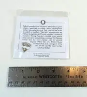 American Girl Felicity's Shiny COIN "BIT" fr Meet Outfit Access 2007, NEW, NIP!