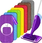 Reusable Mop Pads for Swiffer Wetjet, Wet Pads Refills for 12'' Spray Mop