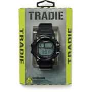 Tradie Men's Digital Watch - Black