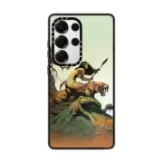 Galaxy S25 Ultra Impact Case Savage Pellucidar by Frazetta Girls