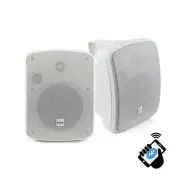 New Pyle Waterproof Bluetooth 5.25'' Indoor/Outdoor Speakers, 600W, White (Pair)