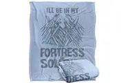 Superman Fortress Of Solitude Blanket (Multicoloured) (One Size)