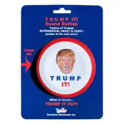 Talking Donald Trump Sound Button-12 Quotes HIS REAL VOICE