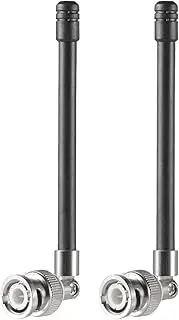 Eifagur 1/4 Wave Replacement Antenna for Shure SLX, BLX, U4S, U4D, UR and More. 470 to 752Mhz（Pack of 2）,