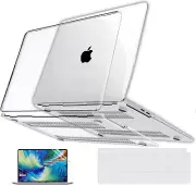 Plastic Hard Case for MacBook Air 13 inch Crystal Clear Case 2020 2019 2018 M1