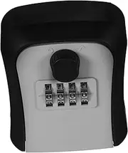 Angoily Wall Mounted Key Lock Box Resettable Code Combination Safe for Outdoor Key Storage Material Easy Installation for Home Office and Vacation Rentals