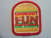 Girl Scouts Cookout Fun Patch