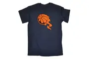 Basketball Flaming Fashion - Mens Funny T-Shirt Tshirts