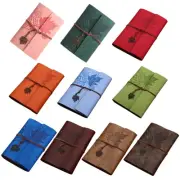 Refillable Vintage Journal Travel Sketchbook 160 Unlined Pages for Women Men