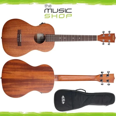 Kala KA-BE Baritone Satin Mahogany Ukulele with Pickup & Kala Bag