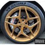 全新 19吋 BC KLS 05 WHEELS 單片鍛造鋁圈客製化 香檳銅 各車規格訂製 W205 C400 實裝圖