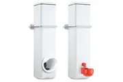 Chicken Bird Feeder Water Dispenser Automatic Waterer Poultry Food Drinker Auto Chook Chick Duck Drinking Cup 4L Plastic