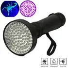 UV 100 Leds Flashlight 395nm Ultra Violet Torch Light Lamp Blacklight Detect. CR