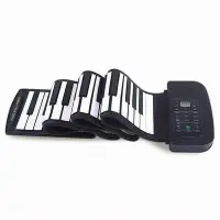 在飛比找Yahoo!奇摩拍賣優惠-PA88 黑色 手捲琴 手捲電鋼琴 手捲鋼琴 電鋼琴 鋼琴 