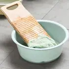 Washing Board Traditional Design Household Accessory Bamboom Hand Wash Board