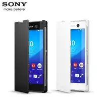 在飛比找樂天市場購物網優惠-Sony Xperia M5 原廠 時尚側掀保護皮套/SCR