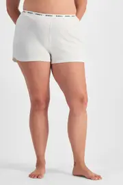 [Bonds] Bonds Women's Cotton Sleep Relaxed Short in Cloudy Marle Size: Large, Aussie Cotton L Cloudy Marle